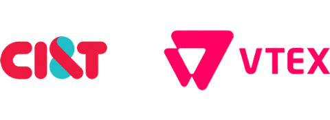 CI&T and VTEX logos